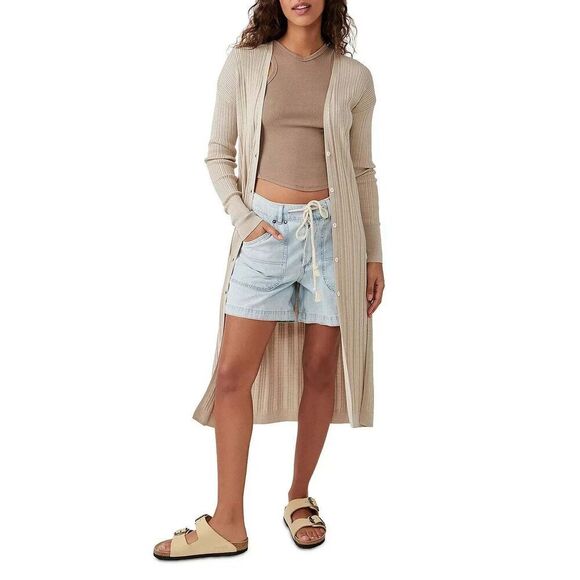 New Free People Women's Skylight Cardigan Sweater Size Small - Picture 1 of 7